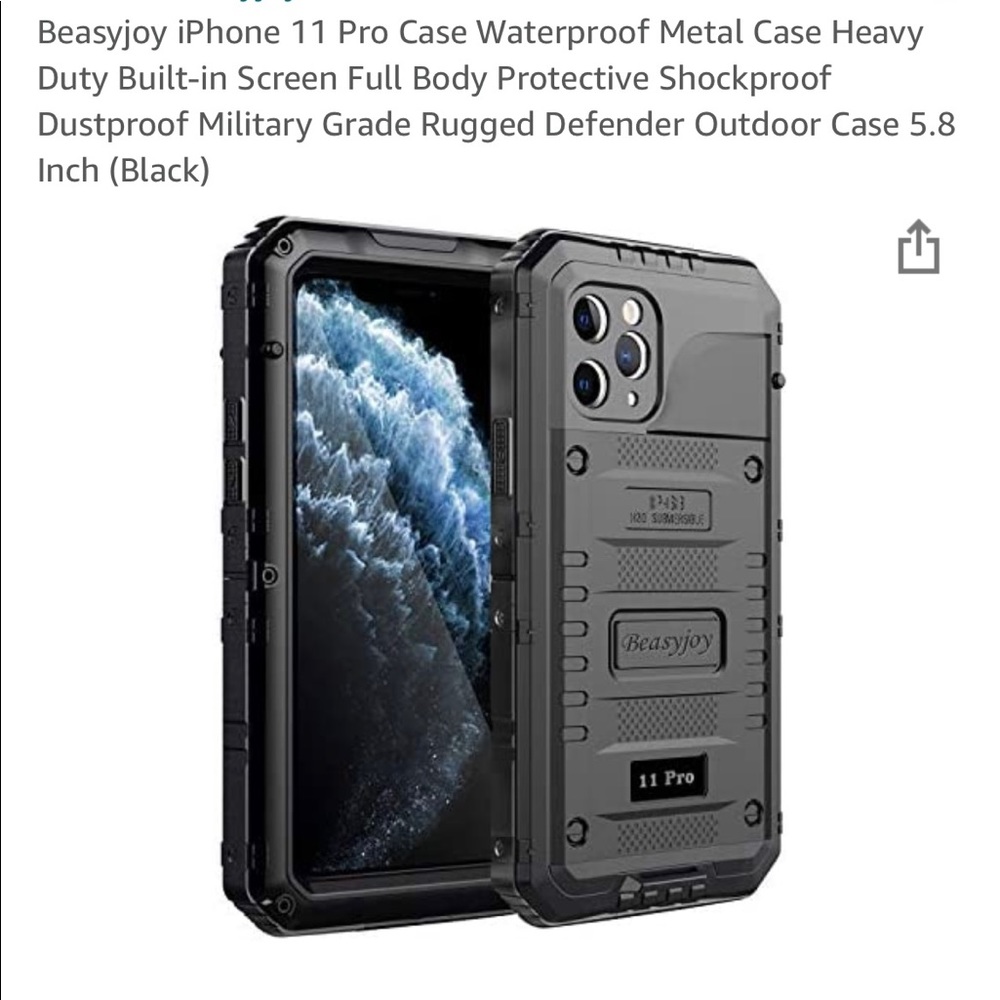 BeastJoy iPhone 11 Pro waterproof case